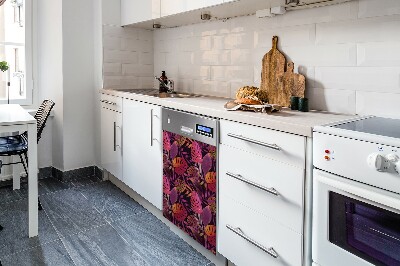 Magnetinis kilimėlis indaplovei Violetinės džiunglės