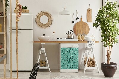 Magnetinis lipdukas indaplovei Egzotiškos palmės