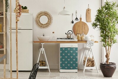 Magnetinis lipdukas indaplovei Pilkasis elnias