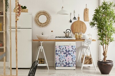 Magnetinis lipdukas indaplovei Geometrijos gėlės
