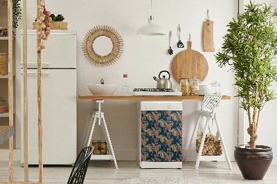 Magnetinis lipdukas indaplovei Tropinės palmės