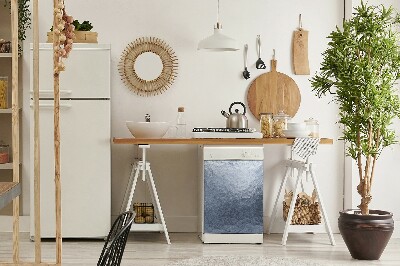 Kilimėlis magnetinė ant indaplovės Sidabrinė abstrakcija