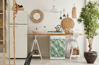 Magnetinis kilimėlis indaplovei Palmių lapai