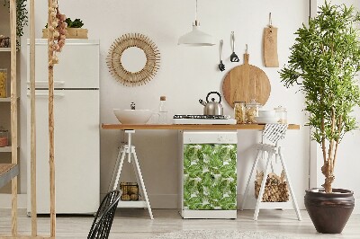 Magnetinis lipdukas indaplovei Varlė ant lapo