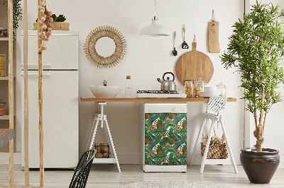 Magnetinis lipdukas indaplovei Tropiniai ananasai