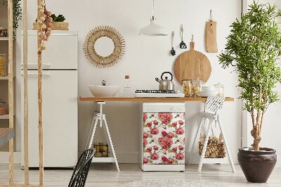 Magnetinis kilimėlis indaplovei Raudoni paukščiai