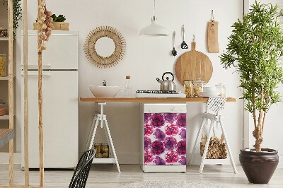 Magnetinis kilimėlis indaplovei Raudonos rožės