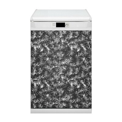Magnetinis lipdukas indaplovei Juodos palmės