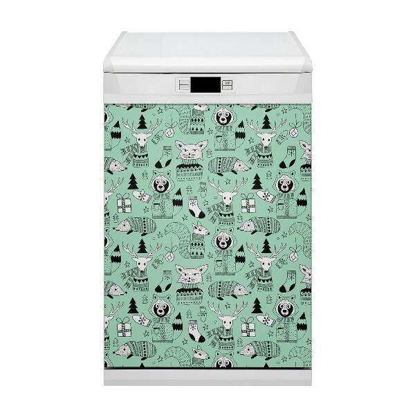 Magnetinis kilimėlis indaplovei Skandinavijos zoologijos sodas
