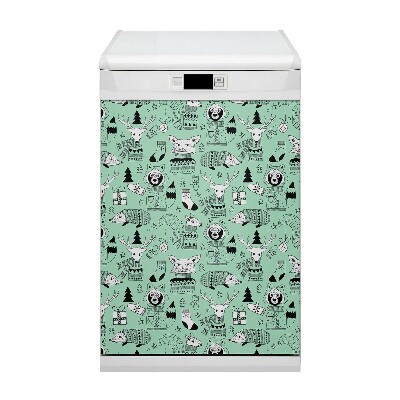 Magnetinis kilimėlis indaplovei Skandinavijos zoologijos sodas