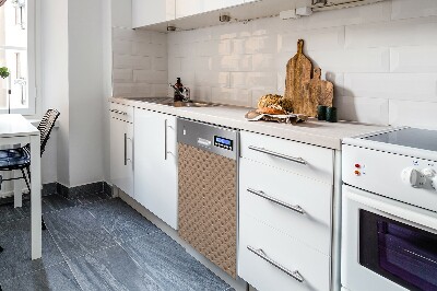 Kilimėlis magnetinė ant indaplovės Art deco stilius