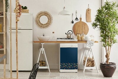 Magnetinis lipdukas indaplovei Spalvingi namai