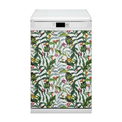 Magnetinis kilimėlis indaplovei Tropinė flora