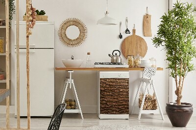 Magnetinis lipdukas indaplovei Medžio žievė