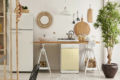 Magnetinis lipdukas indaplovei Geltonas pledas