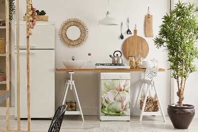 Kilimėlis magnetinė ant indaplovės Magnolijos žiedai
