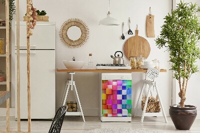 Kilimėlis magnetinė ant indaplovės Spalvinga abstrakcija