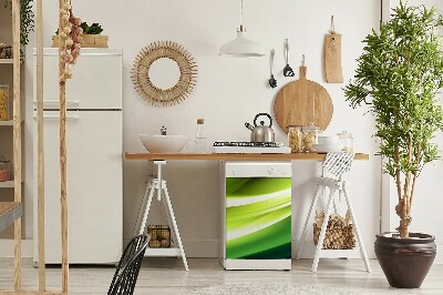 Magnetinis kilimėlis indaplovei Žalia tekstūra