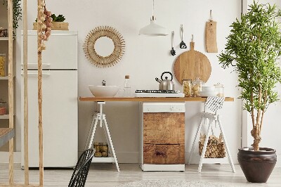 Magnetinis kilimėlis indaplovei Abstrakti mediena