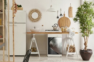 Magnetinis lipdukas indaplovei Sidabro abstrakcija