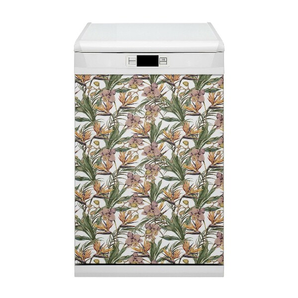 Magnetinis kilimėlis indaplovei Botaniniai lapai