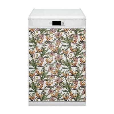 Magnetinis kilimėlis indaplovei Botaniniai lapai