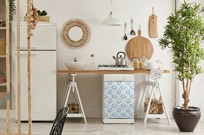 Magnetinis lipdukas indaplovei Mėlyni apskritimai