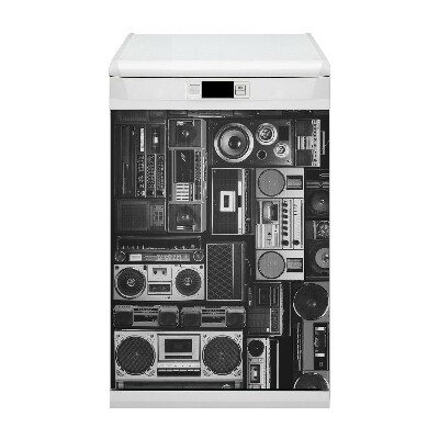 Magnetinis kilimėlis indaplovei Senas boombox