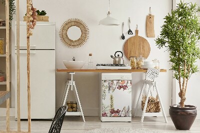 Magnetinis kilimėlis indaplovei Lauko gėlės