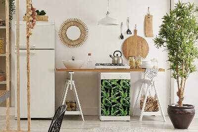 Magnetinis lipdukas indaplovei Tropinis lapas