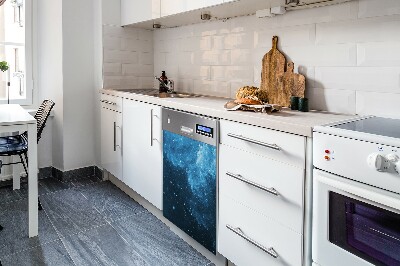 Magnetinis kilimėlis indaplovei Dangus naktį