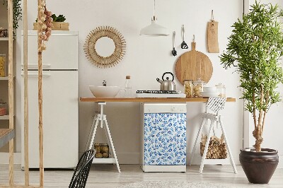 Magnetinis kilimėlis indaplovei Mėlyna akvarelė