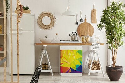 Magnetinis lipdukas indaplovei Spalvos abstrakcija