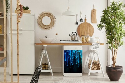 Magnetinis kilimėlis indaplovei Mėlynos dalelės