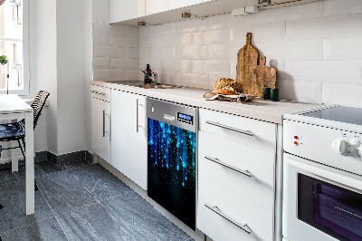 Magnetinis kilimėlis indaplovei Mėlynos dalelės