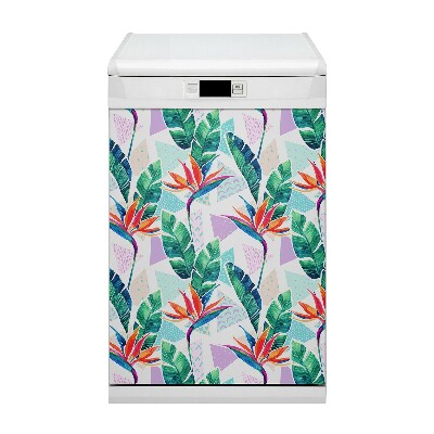 Magnetinis lipdukas indaplovei Tropinė flora