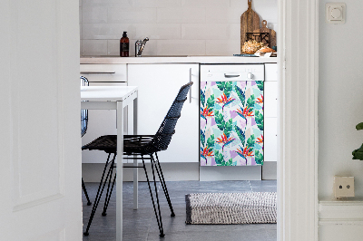 Magnetinis lipdukas indaplovei Tropinė flora
