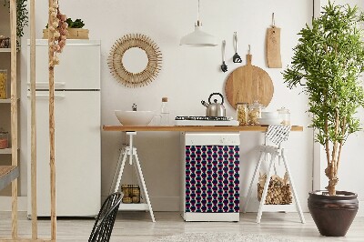 Magnetinis lipdukas indaplovei Spalvingas raštas