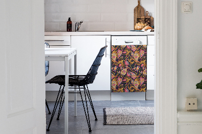 Magnetinis kilimėlis indaplovei Spalvinga Paisley