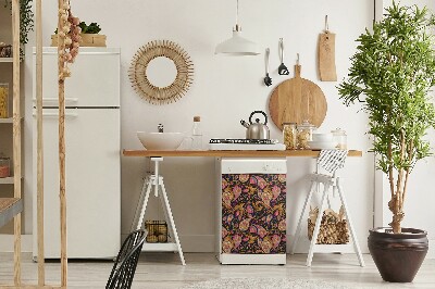 Magnetinis kilimėlis indaplovei Spalvinga Paisley