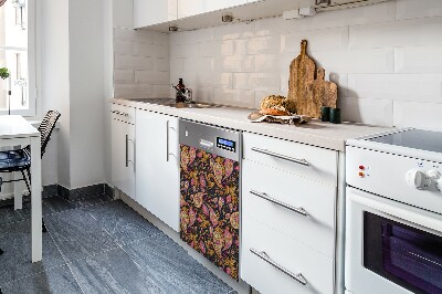 Magnetinis kilimėlis indaplovei Spalvinga Paisley