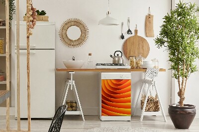 Kilimėlis magnetinė ant indaplovės Oranžinės bangos