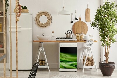 Magnetinis kilimėlis indaplovei Žolės abstrakcija