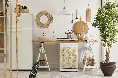 Magnetinis lipdukas indaplovei Tropiniai lapai