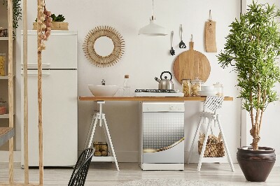 Magnetinis kilimėlis indaplovei Abstrakcija