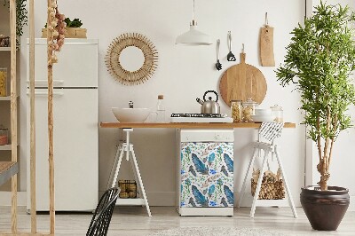Magnetinis lipdukas indaplovei Paukščių plunksnos