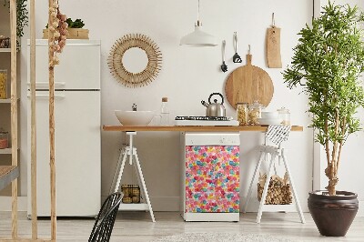 Kilimėlis magnetinė ant indaplovės Spalvingi burbuliukai