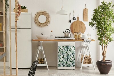 Magnetinis kilimėlis indaplovei Palmių lapai