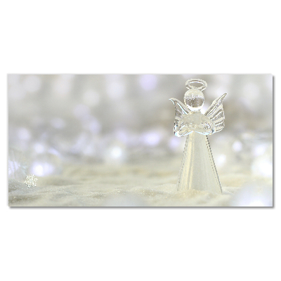 Akrilo stiklo paveikslas „Shine Glass Angel“ ornamentas