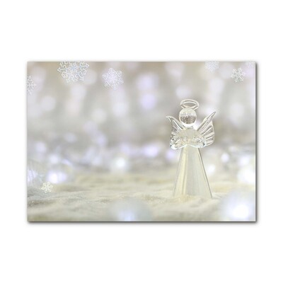 Akrilo stiklo paveikslas „Shine Glass Angel“ ornamentas